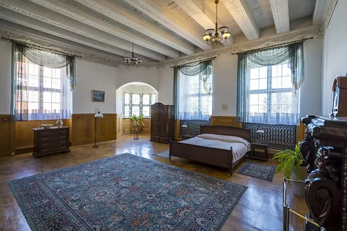 Zamek w Oleśnicy - pomieszczenie pałacowe