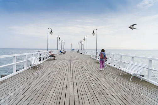 Molo w Gdyni Orłowie