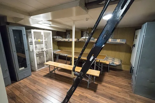 ORP Błyskawica - wnętrze statku