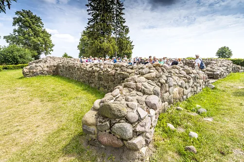 Ruiny kaplicy pobitewnej z 1411 roku