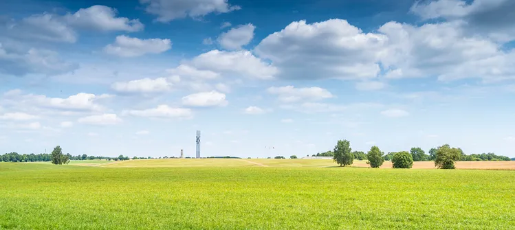 Panorama pola bitwy pod Grunwaldem