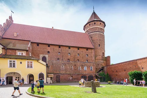 Zamek Kapituły Warmińskiej w Olsztynie - gotycka warownia nad Łyną