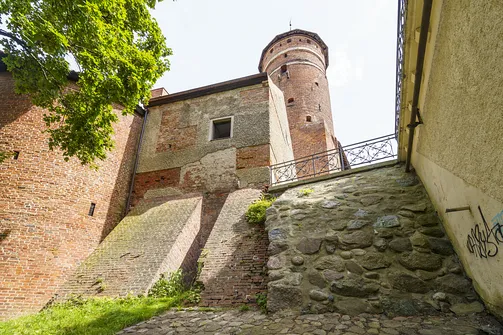 Zamek Kapituły Warmińskiej w Olsztynie - gotycka warownia nad Łyną
