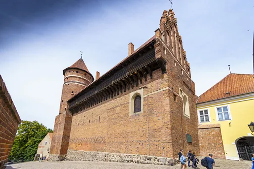 Zamek Kapituły Warmińskiej w Olsztynie - gotycka warownia nad Łyną