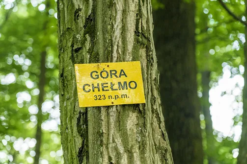 Góra Chełmo - wzniesienie z prastarym grodem