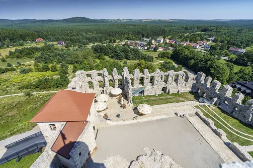 Zamek Rabsztyn - warownia na Kruczej Skale