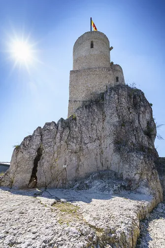 Zamek Rabsztyn - warownia na Kruczej Skale