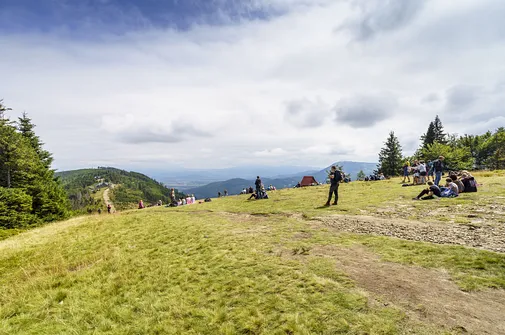 Szyndzielnia i Klimczok z Bielska-Białej