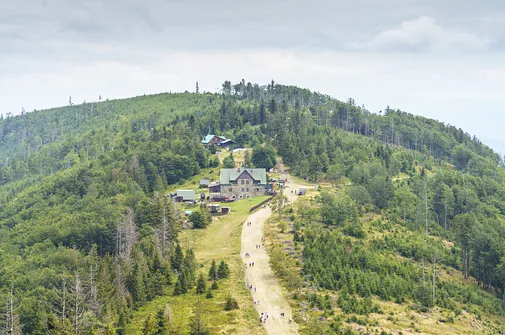 Szyndzielnia i Klimczok z Bielska-Białej