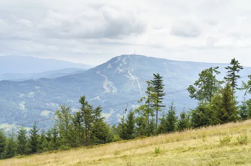 Szyndzielnia i Klimczok z Bielska-Białej