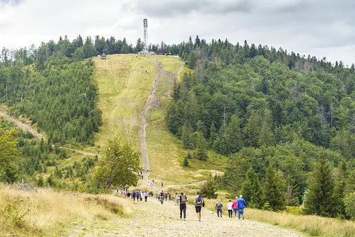Szyndzielnia i Klimczok z Bielska-Białej