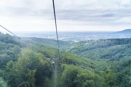 Szyndzielnia i Klimczok z Bielska-Białej