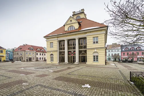 Ratusz Miejski w Łęczycy z końca XVIII wieku