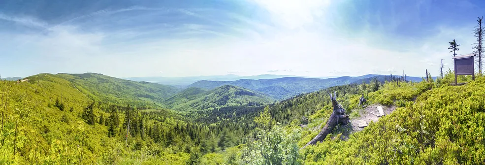 Panorama z Malinowskiej Skały