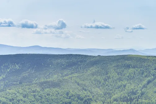 Malinowska Skała - wejście z Przełęczy Salmopolskiej