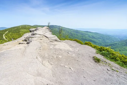 Malinowska Skała - wejście z Przełęczy Salmopolskiej