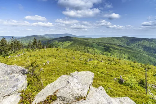 Barania Góra - wejście na szczyt z Wisły Czarne