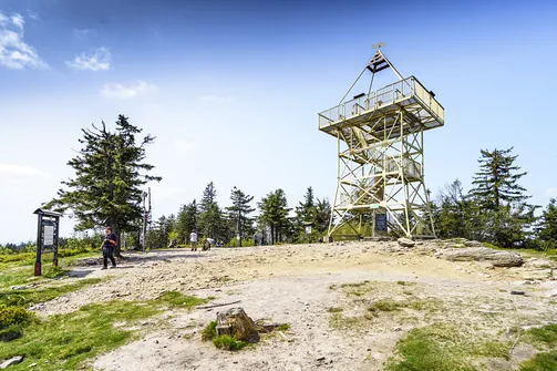 Barania Góra - wejście na szczyt z Wisły Czarne