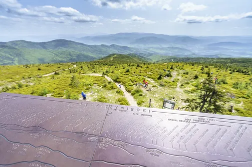 Barania Góra - wejście na szczyt z Wisły Czarne