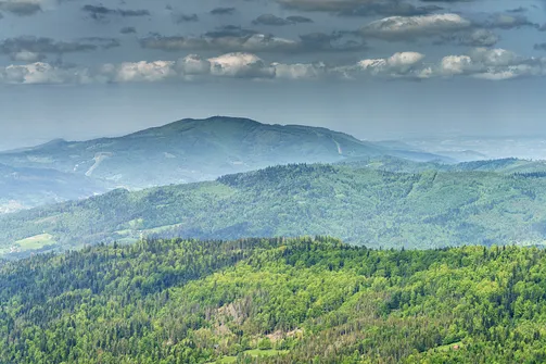Barania Góra - wejście na szczyt z Wisły Czarne