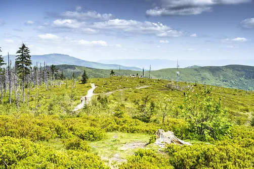 Barania Góra - wejście na szczyt z Wisły Czarne