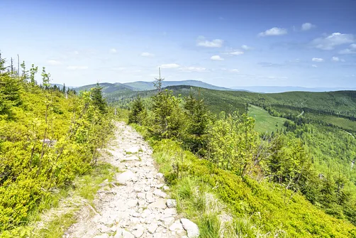 Barania Góra - wejście na szczyt z Wisły Czarne