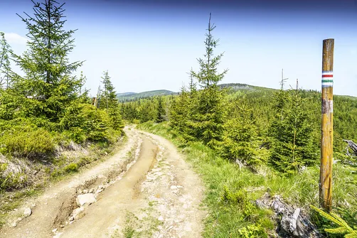 Barania Góra - wejście na szczyt z Wisły Czarne