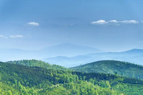 Barania Góra - wejście na szczyt z Wisły Czarne