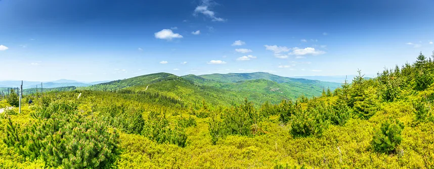 Barania Góra - wejście na szczyt z Wisły Czarne