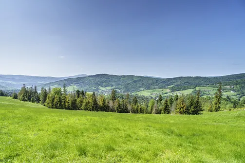 Barania Góra - wejście na szczyt z Wisły Czarne