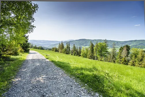 Barania Góra - wejście na szczyt z Wisły Czarne