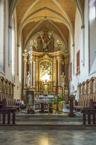 Wnętrze Kościoła Franciszkanów w Opolu