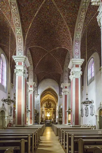 Wnętrze Kościoła Franciszkanów w Opolu