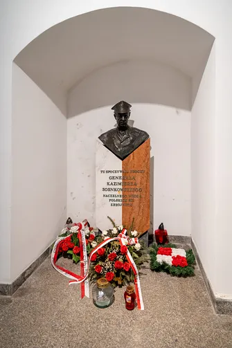 Miejsce spoczynku prochów generała Kazimierza Sosnkowskiego