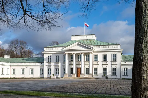 Łazienki Królewskie w Warszawie