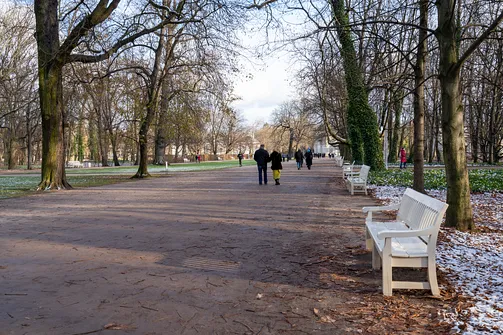 Łazienki Królewskie w Warszawie