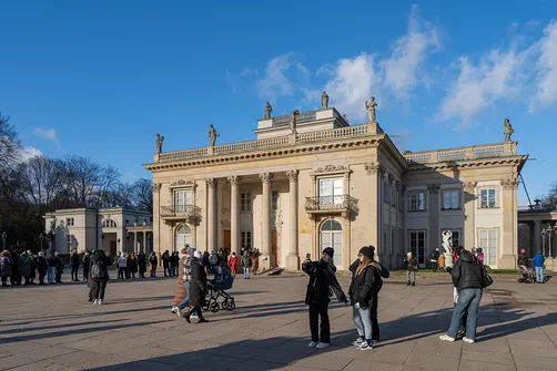 Łazienki Królewskie w Warszawie