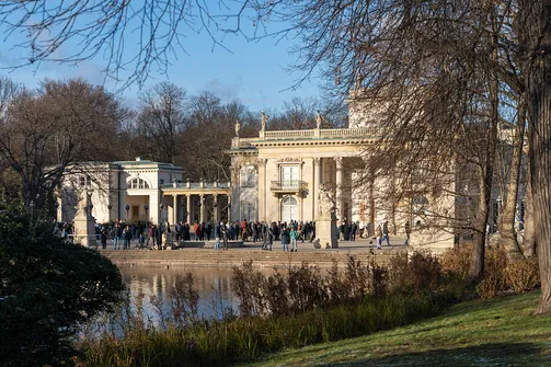 Łazienki Królewskie w Warszawie