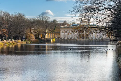 Łazienki Królewskie w Warszawie