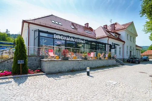 Budynek PKP Wisła Uzdrowisko, Browar Wisła