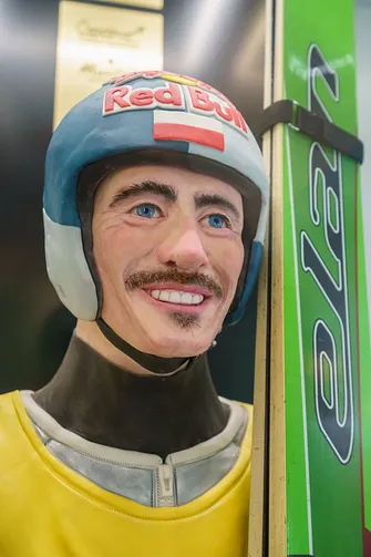 Figura Adama Małysza w Wiśle