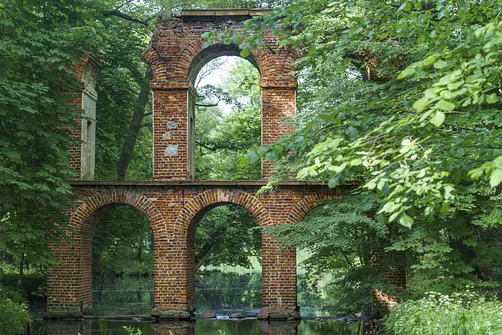 Ogród romantyczny w Arkadii