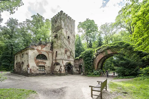 Ogród romantyczny w Arkadii