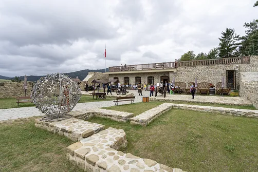 Ruiny zamku w Muszynie