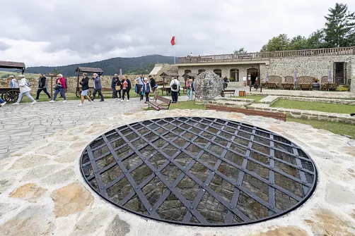 Ruiny zamku w Muszynie