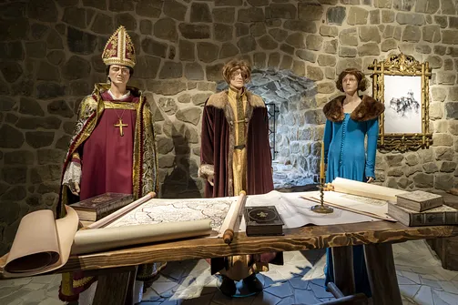 Ruiny zamku w Muszynie