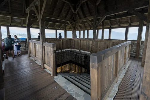 Ruiny zamku w Muszynie