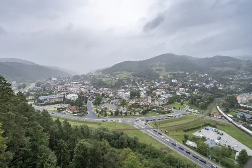 Ruiny zamku w Muszynie