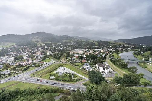 Ruiny zamku w Muszynie