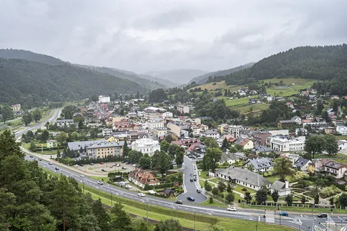 Ruiny zamku w Muszynie